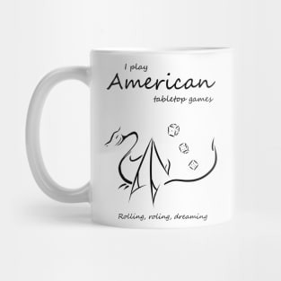 American tabletop games Mug